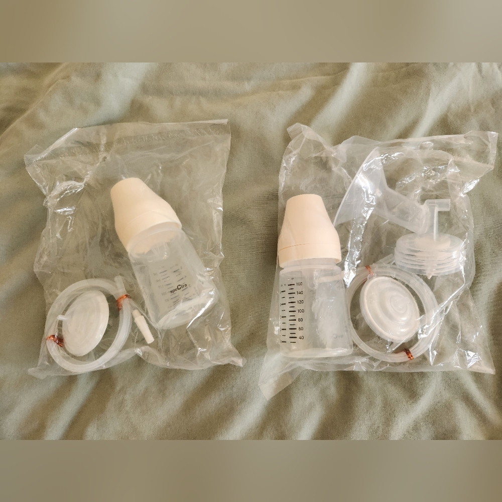 Spetra Breastmilk Pump Accessories Lot - Details In Description